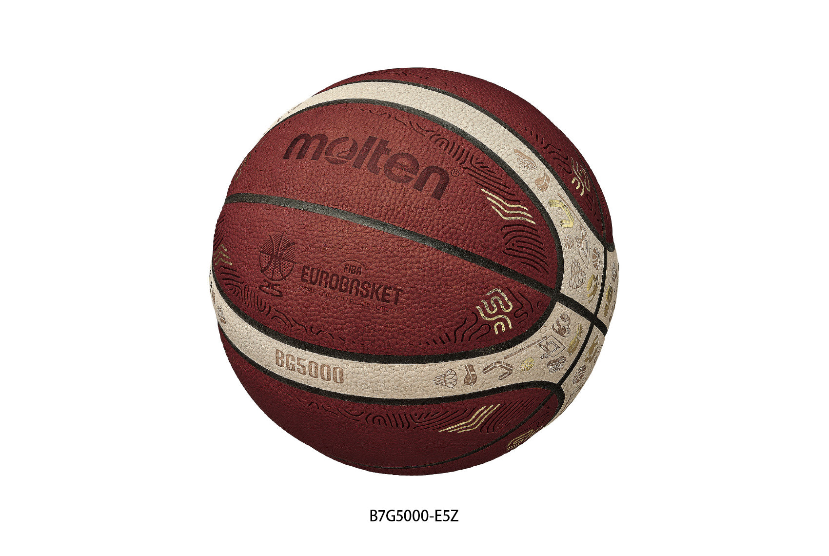 FIBA EuroBasket 2025 限定デザインの公式試合球 2024年11月1日(金)販売スタート