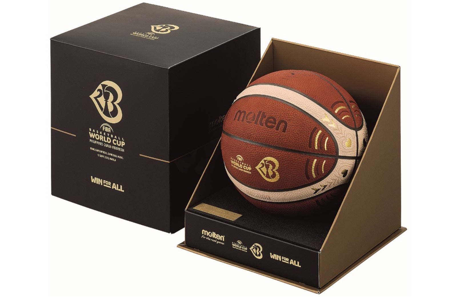 FIBAバスケットボールワールドカップ2023 決勝戦専用公式試合球を1200 