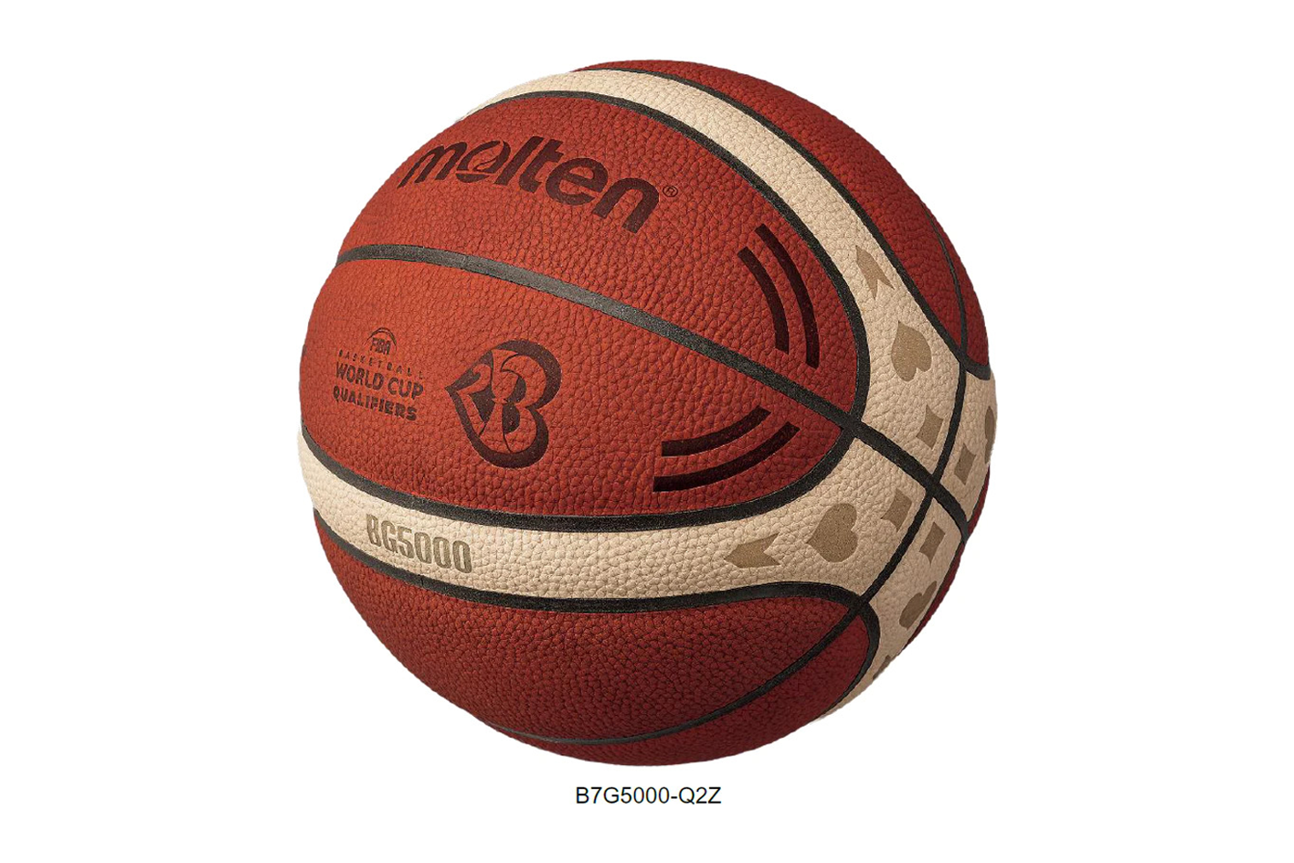 FIBAバスケットボールワールドカップ2023 大陸予選 大会専用デザインの