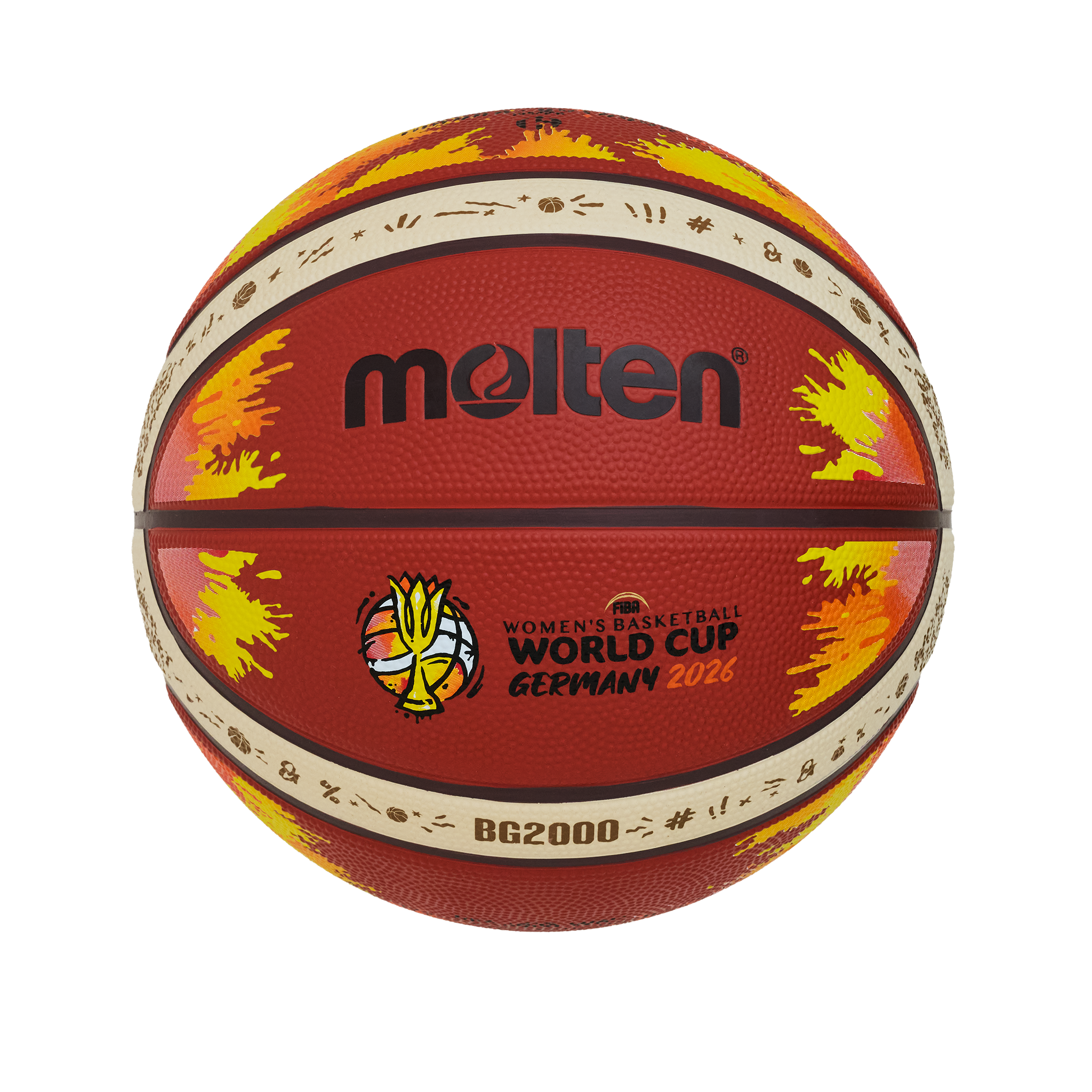 FIBA WORLD CUP バスケットボール　公式球 モルテン、FIBA Basketball World cup 2027 Qualifiers 限定デザインの