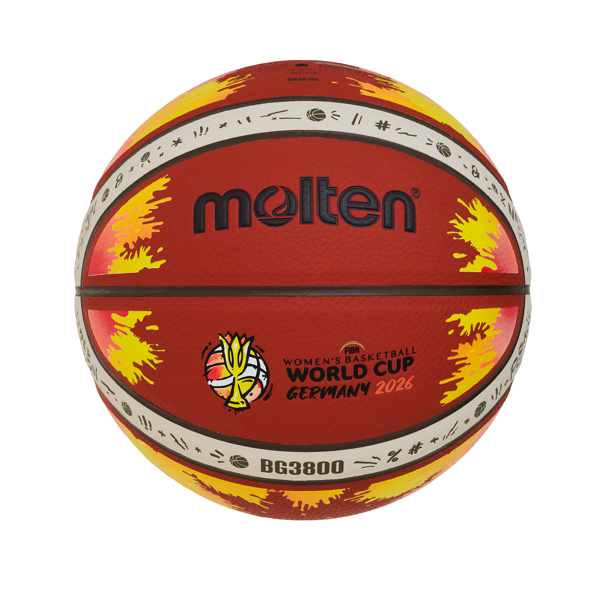FIBA女子バスケットボールワールドカップ2026 レプリカ BG3800（6号球