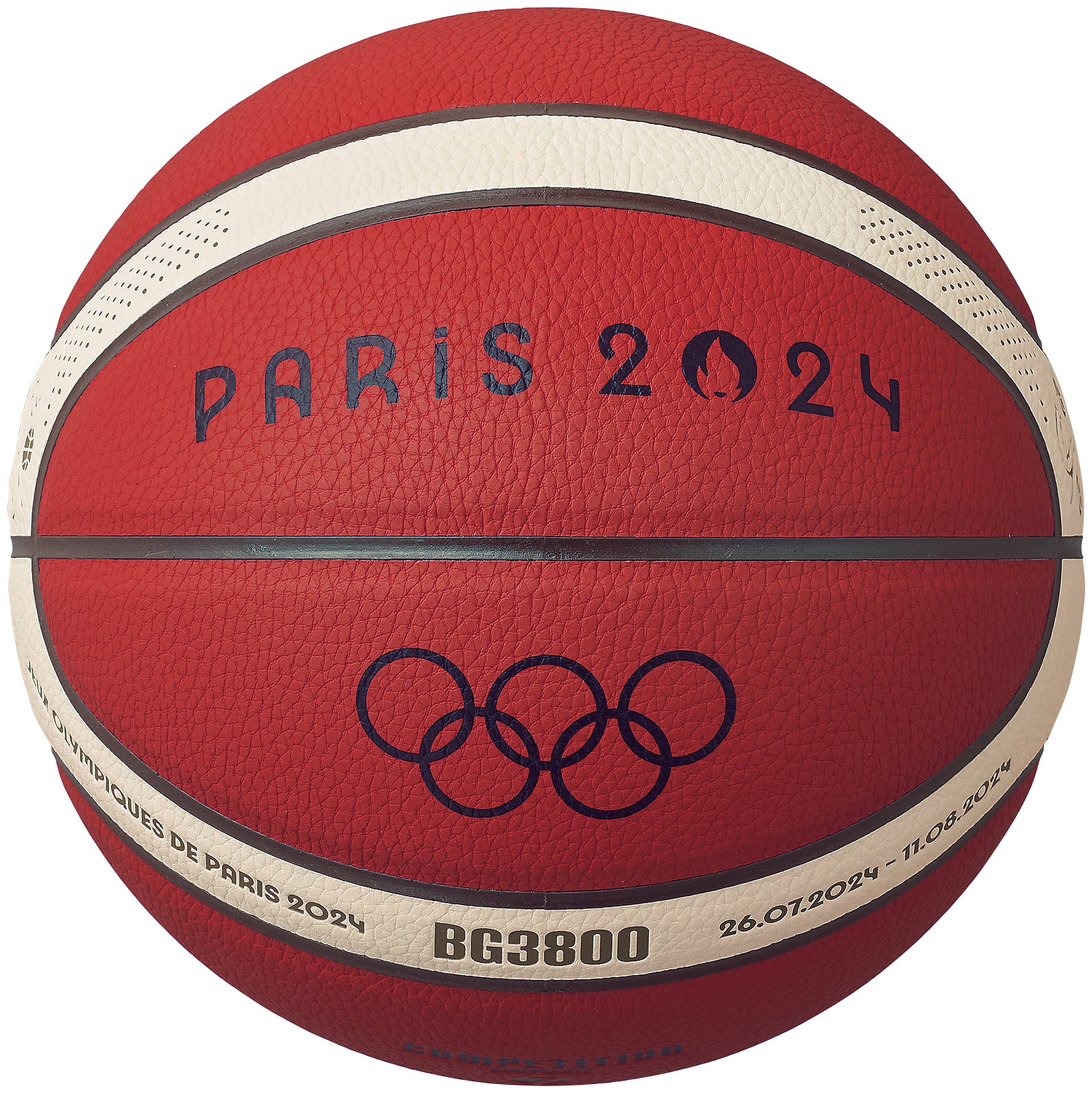 BG3800　Paris 2024 公式試合球レプリカ（7号球）
