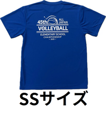 Tシャツ 青(全小VB2025)