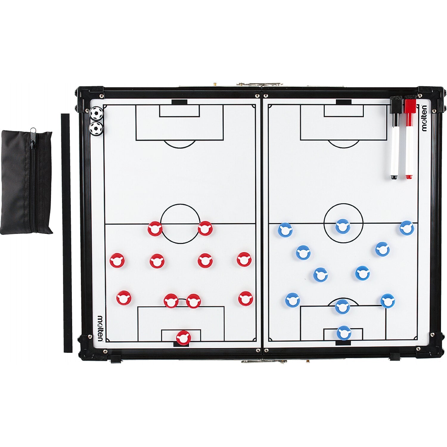 モルテンサッカー折り畳み式作戦ボード　タクティクスボードスポーツ