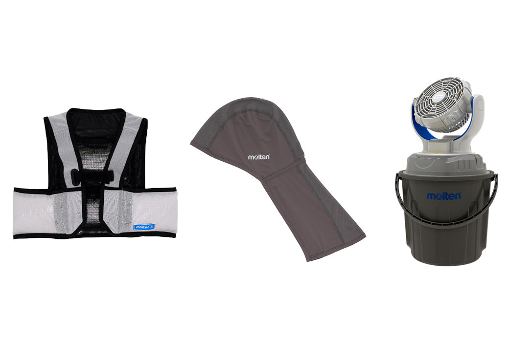 モルテン、小中学生向け暑熱対策アイテムを発売 － 「好きなスポーツを、あきらめなくていい夏へ」 －