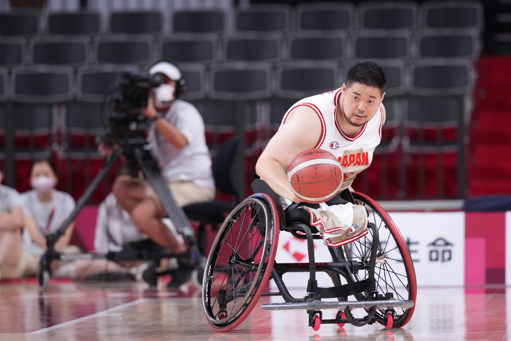 This is my ‘feel the emotion’ Hiroaki Kozai - Professional Wheelchair Basketball player