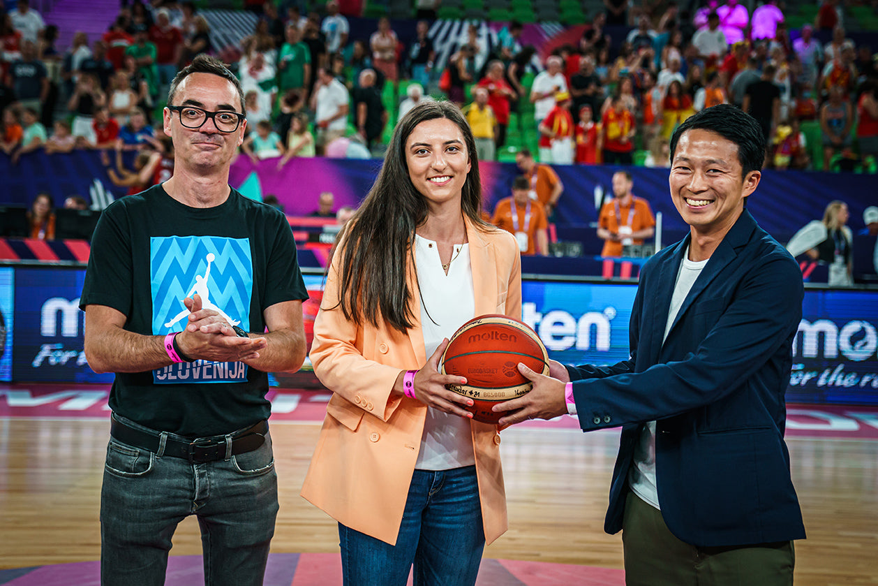 Katarina Rumpf enjoys opportunity of a lifetime as Molten Female Local Champion for Slovenia