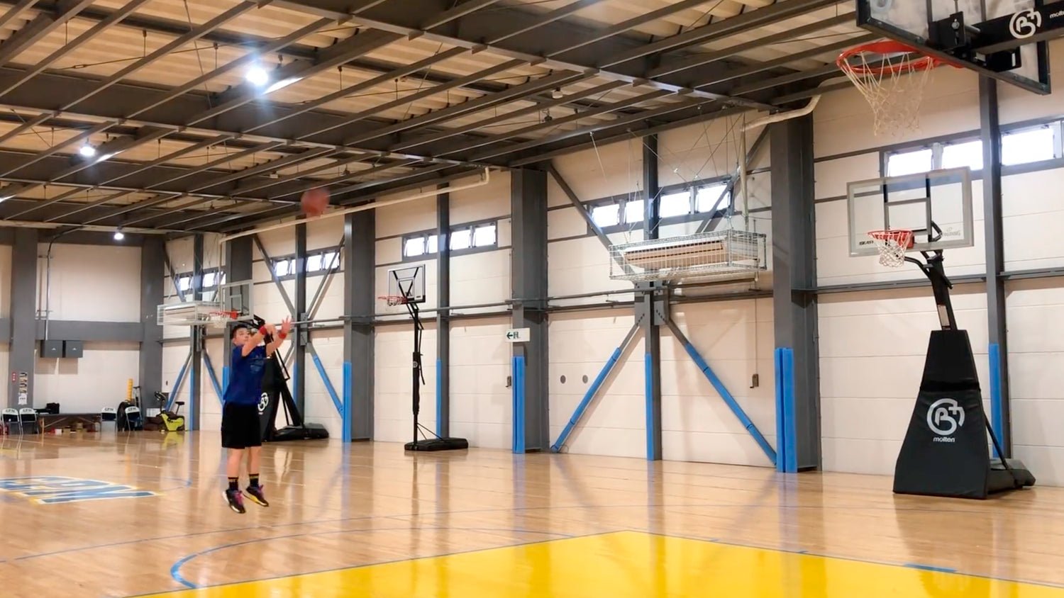 全国ミニバス大会の特別競技ルールに備える －3ポイントシュートの分解練習－