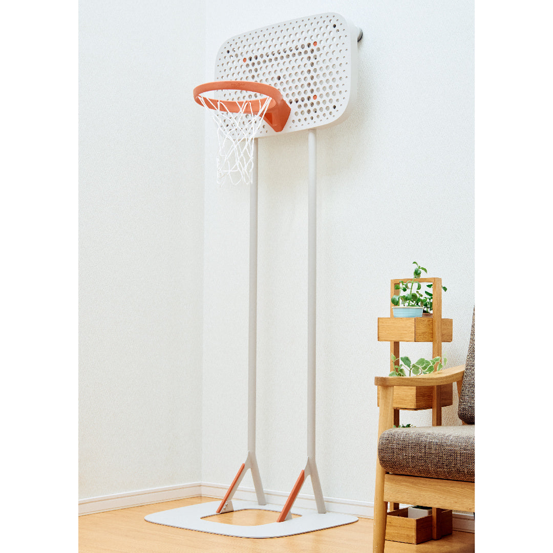 【okam-】モルテン公式　roombaske シューティングゴールセット roombasketball シューティングセット（自宅屋内用バスケットボール